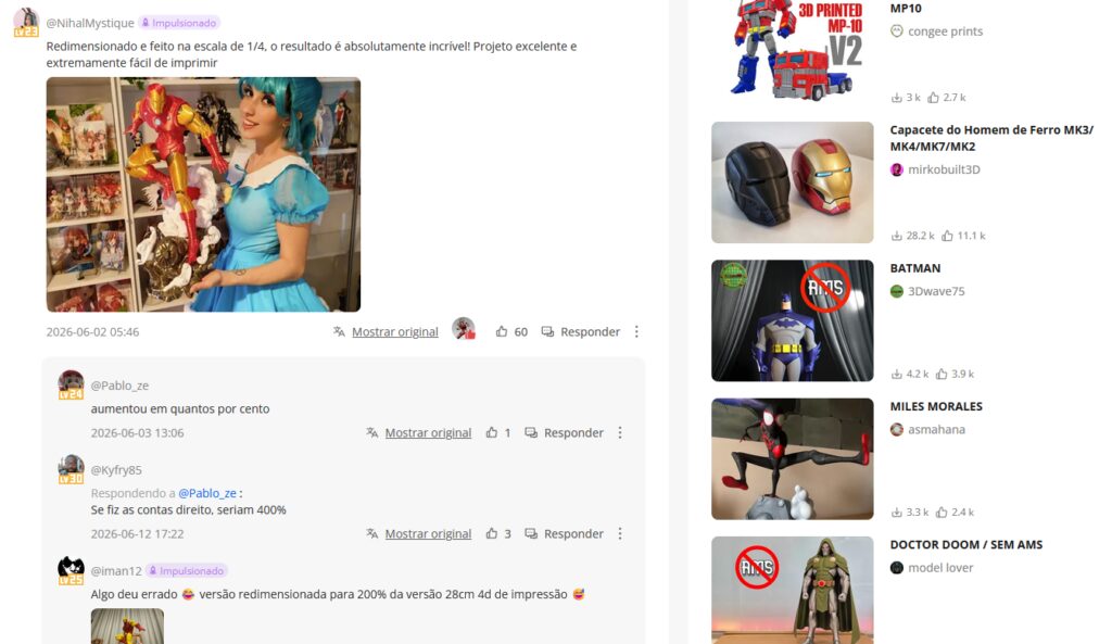 Comunidade MakerWorld Brasil | Rafael Longo 3D
