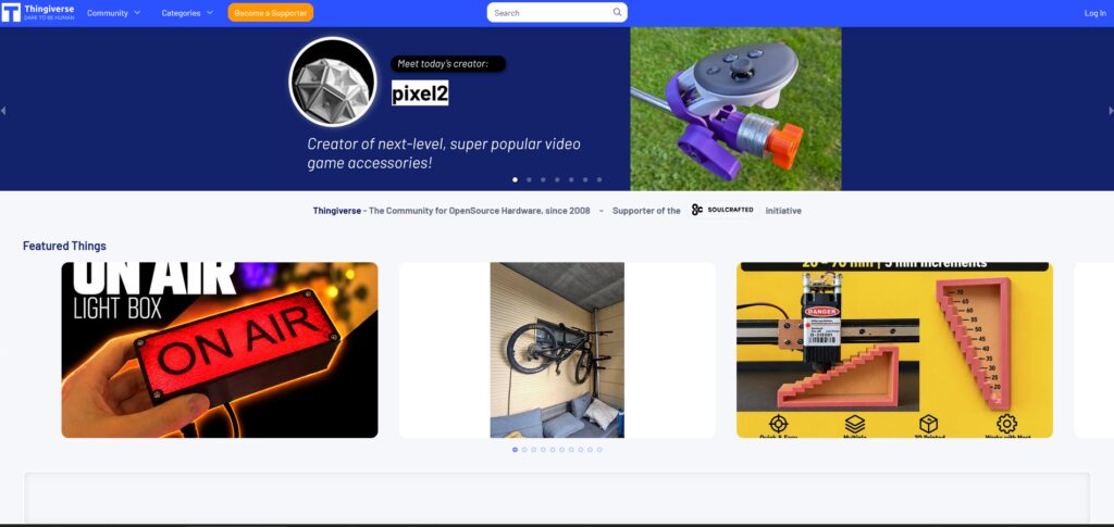 Thingverse Site Home | Rafael Longo 3D