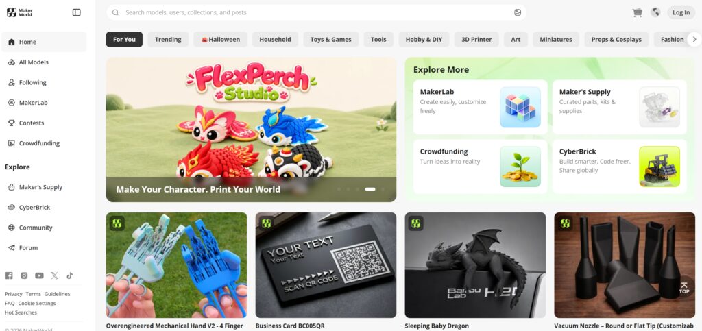 MakerWorld | Rafael Longo 3D